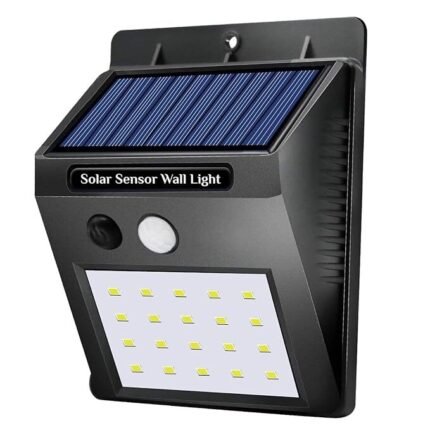Solar motion sensor light