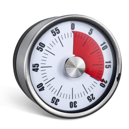 Mechanical Kitchen Timer with Magnetic Base