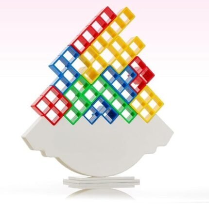 Swinging tower building blocks