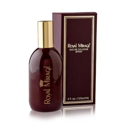 Royal Mirage Fresh Eau De Cologne Original Brown Perfume Spray  120 ML