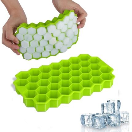 Silicone honeycomb ice tray