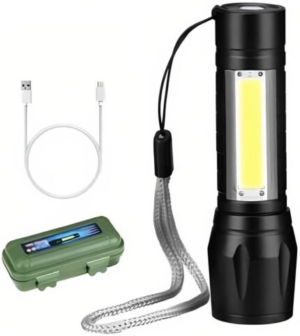 Mini LED Rechargeable Flashlight