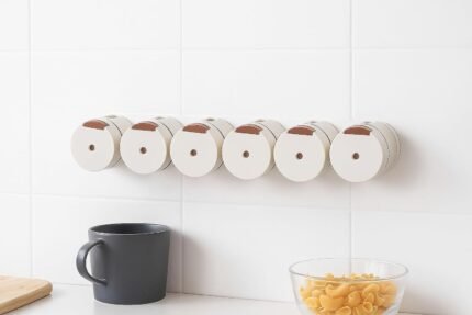 6 pcs Magnetic Spice Dispencer