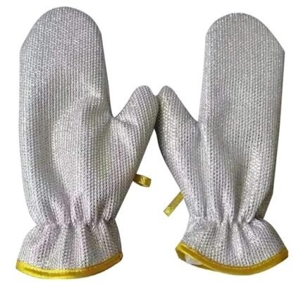 Wire Dish Washing Gloves 1 Pair