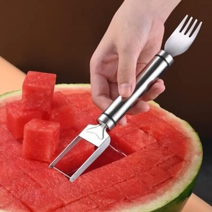 2 in 1 Stainless Steel Watermelon Cutter
