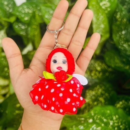 Princess Cute Mini Soft Toy Doll Keychain