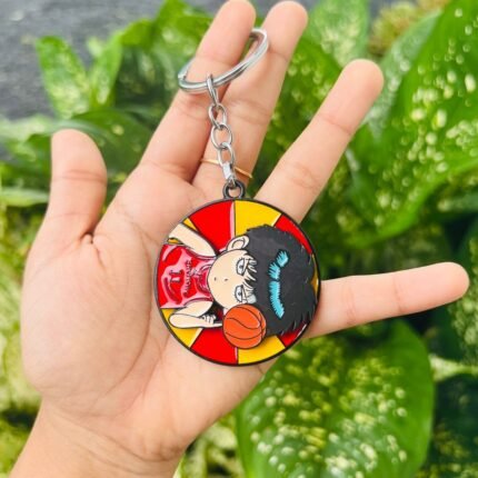 Rotating Revolving Spinning Keychain Metal