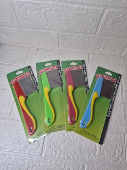 Terminator Stainless Steel Lice and Nit Removal Comb Long