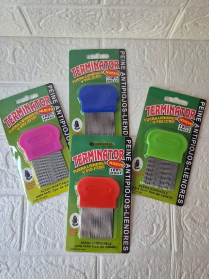 Terminator Stainless Steel Lice and Nit Removal Comb