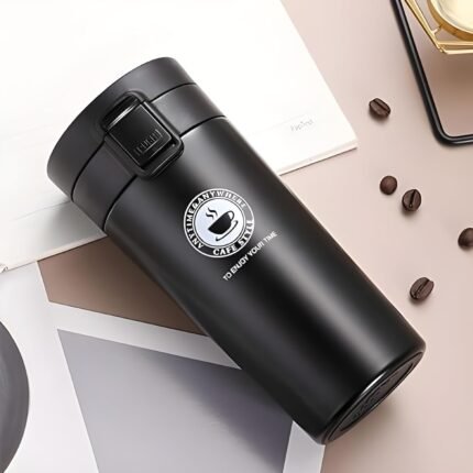 Stainless Steel Travel Mug with Flip Lid