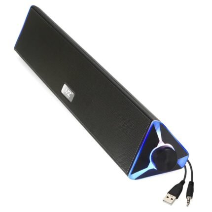 MZ X313 6W Stereo USB Powered Soundbar Speaker with Crystal Clear Audio