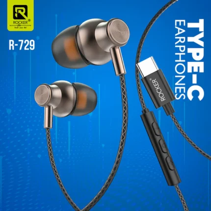 Rocker R-729 Type-C Wired Earphones