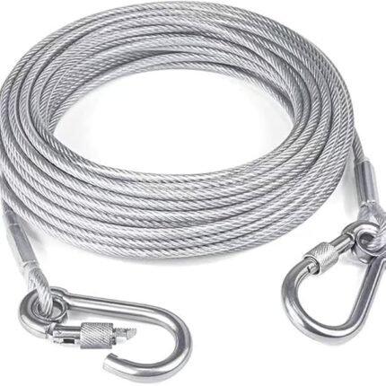 Heavy Duty Steel Cloth Drying Rope 10mtr