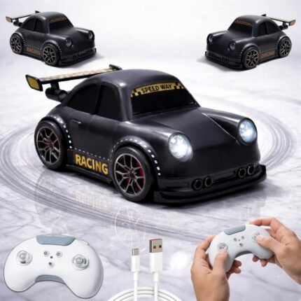 2.4G Remote Control RC Drift Racing Car Intelligent Motion Sensore with LED Lights