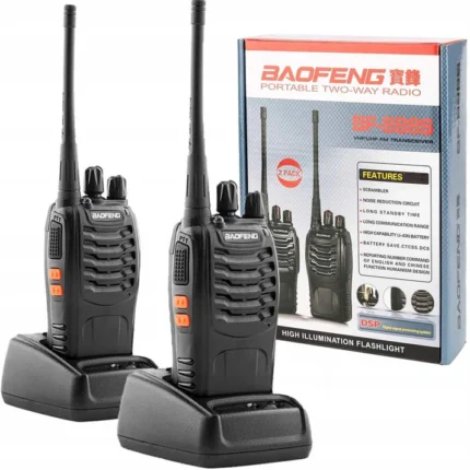 Baofeng BF-888S Two Way Radio (Pack of 2), walkie Talkie
