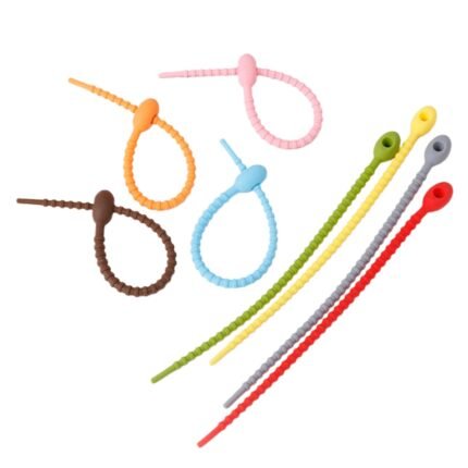 Silicone Zip Ties (18 cm)- 1 Pcs