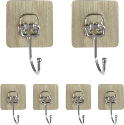 Self adhesive Large Golden Sticker Hook 1 piece