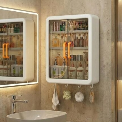 Multipurpose Wall Mounted Kitchen &Bathroom Cabinet