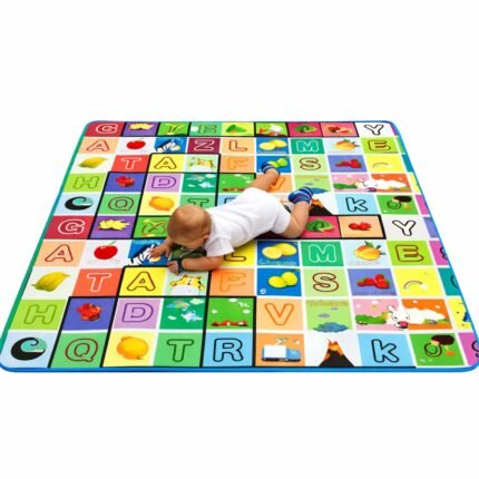 Double Sided Waterproof Baby Play Mat 6x4 Feet