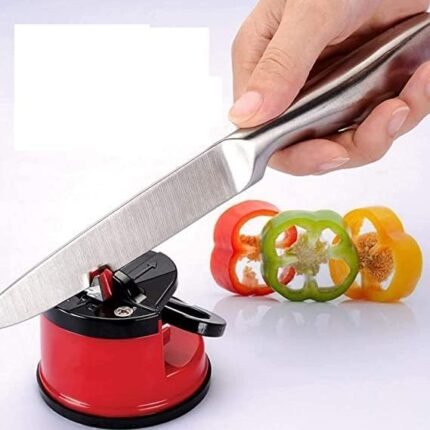 Knife Sharpener With Suction Pad