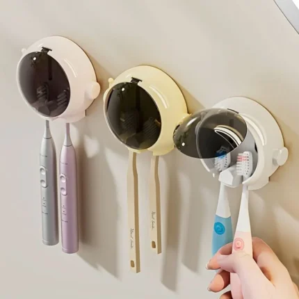 Wall-mounted Toothbrush Holder