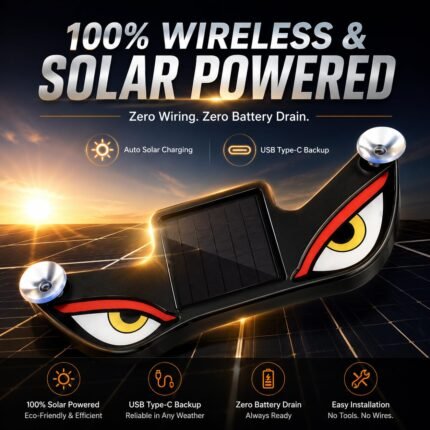 Evil Eye Car Soar LED Light