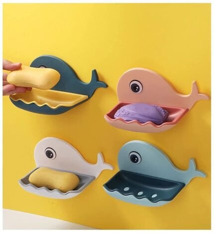 Self adhesive Fish Soap Dish 4 pcs