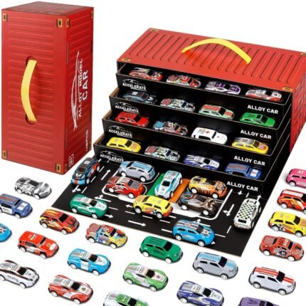 48-Pcs Alloy Toy Car Set