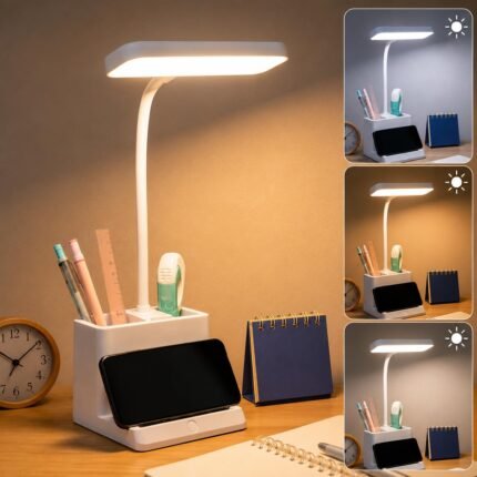 Table Desk Lamp for Study Room with USB Cable AKARI  AK-1743