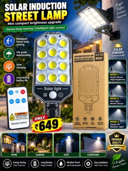 Solar Induction Street Lamp  YJ-T-172