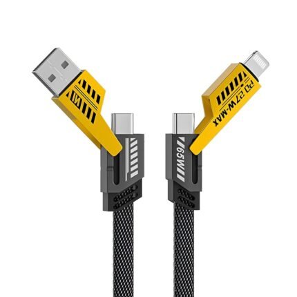 4 in 1 Fast Charging Data Cable 65W